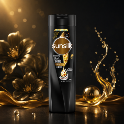 Sunsilk Stunning Black Shine Shampoo (340ml)